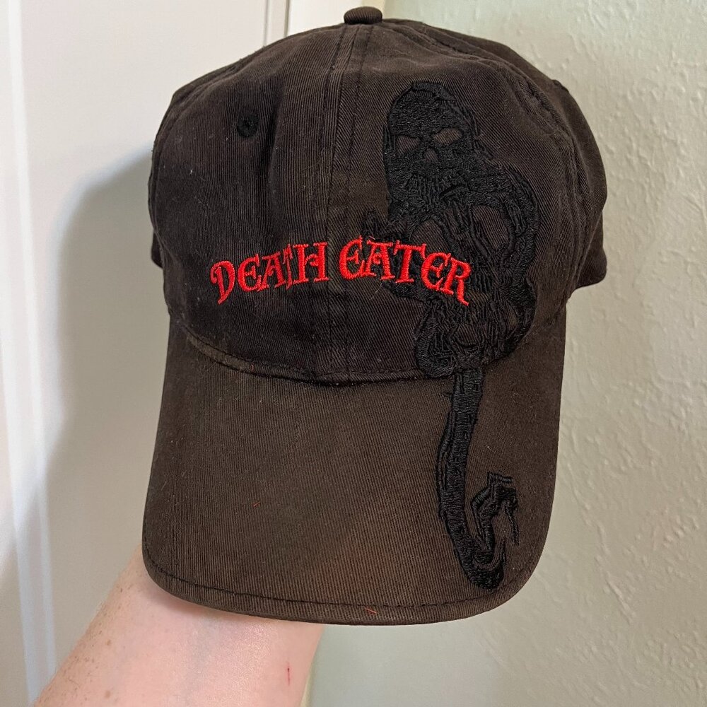 Harry Potter - DEATH EATER - Ball Cap Hat - Black & Red - The Dark Mark